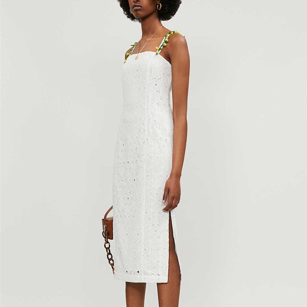 Staud Cocomaya summer lace dress